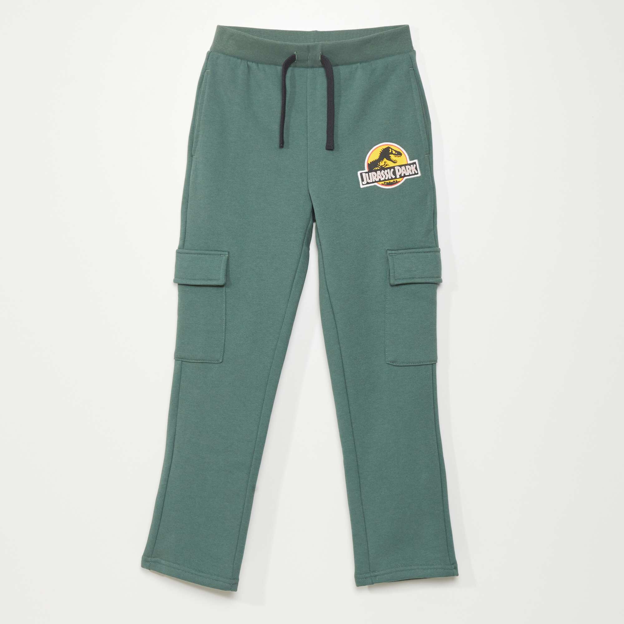 Pantalon de jogging en molleton 'Jurassic Park' Vert Taille:8A Nom de la référence : Couleur:STONE ASIS 3616031653305 Nom de la référence GREEN_SIMB