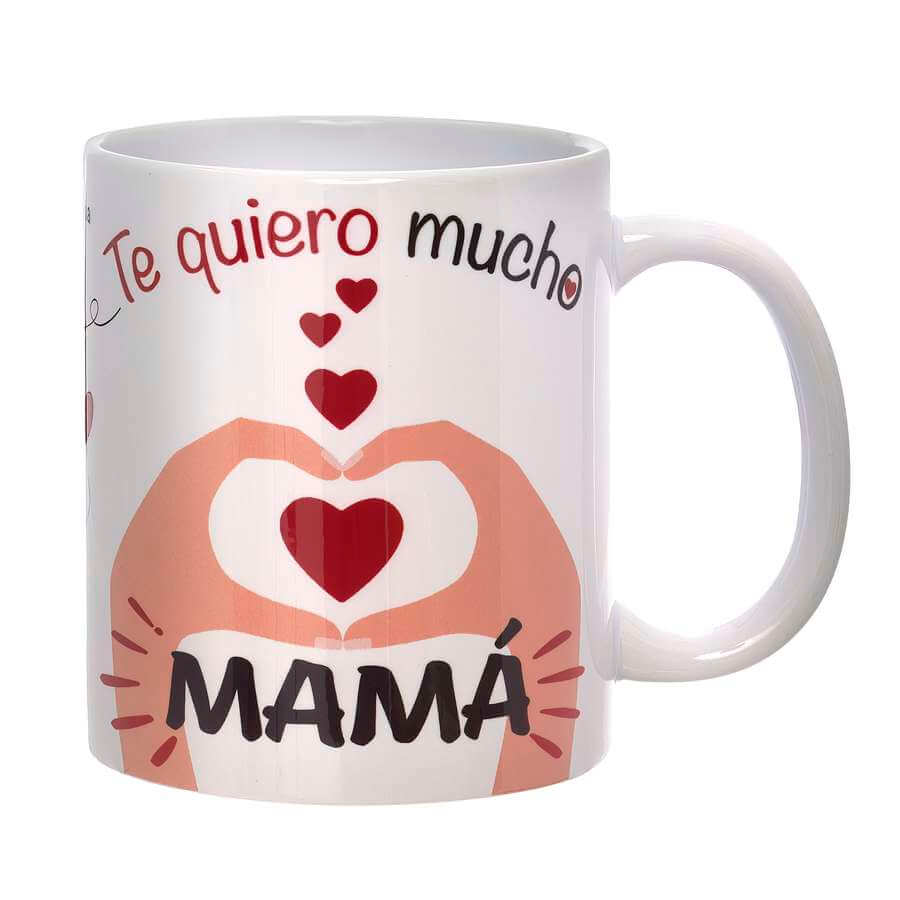 Taza 'Te quiero mucho Mamá' Tazas con frases · Prints & Deco
