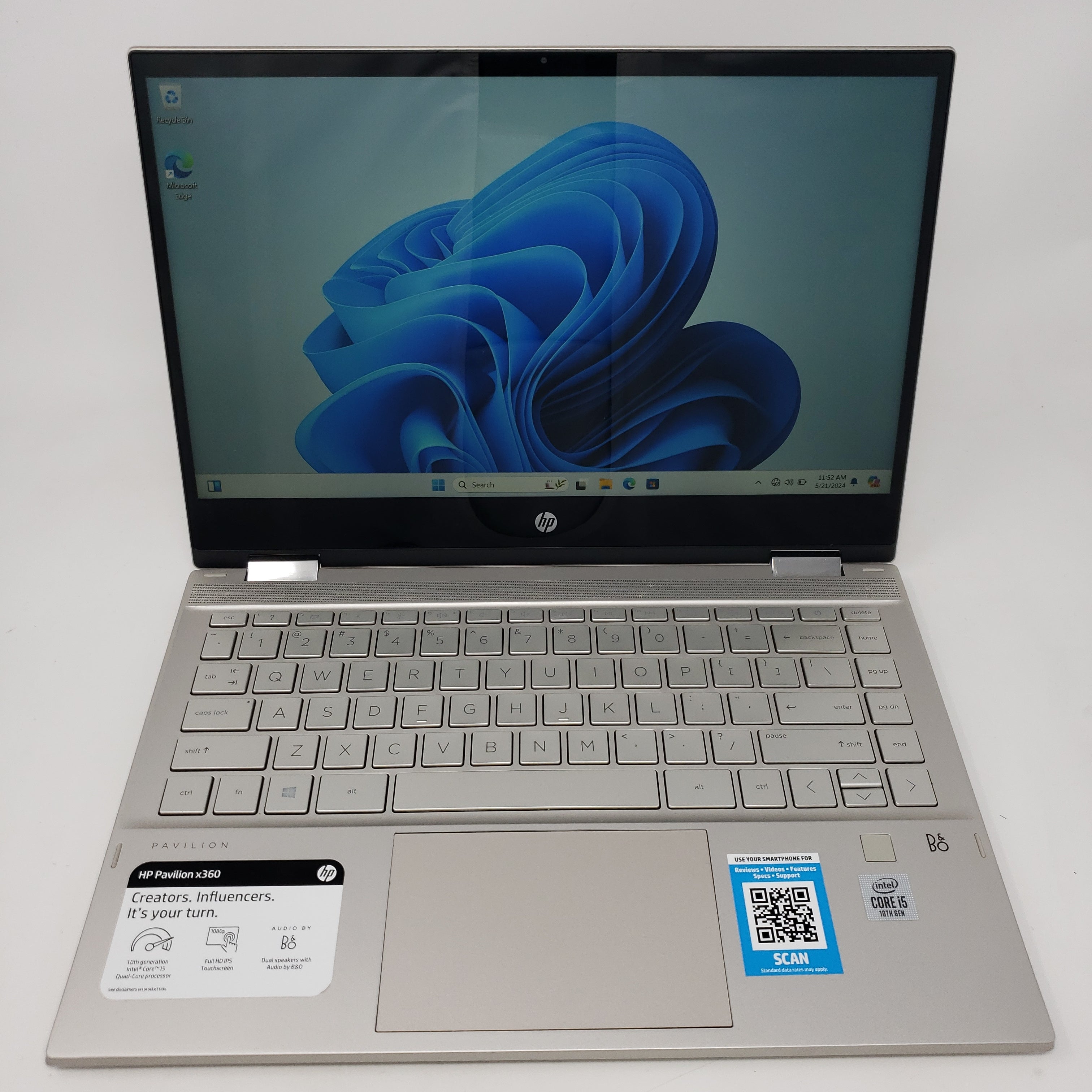 HP Pavilion x360 m Convertible 14m-dw0023dx 14" i5-1035G1 1.0GHz 8GB RAM 256GB