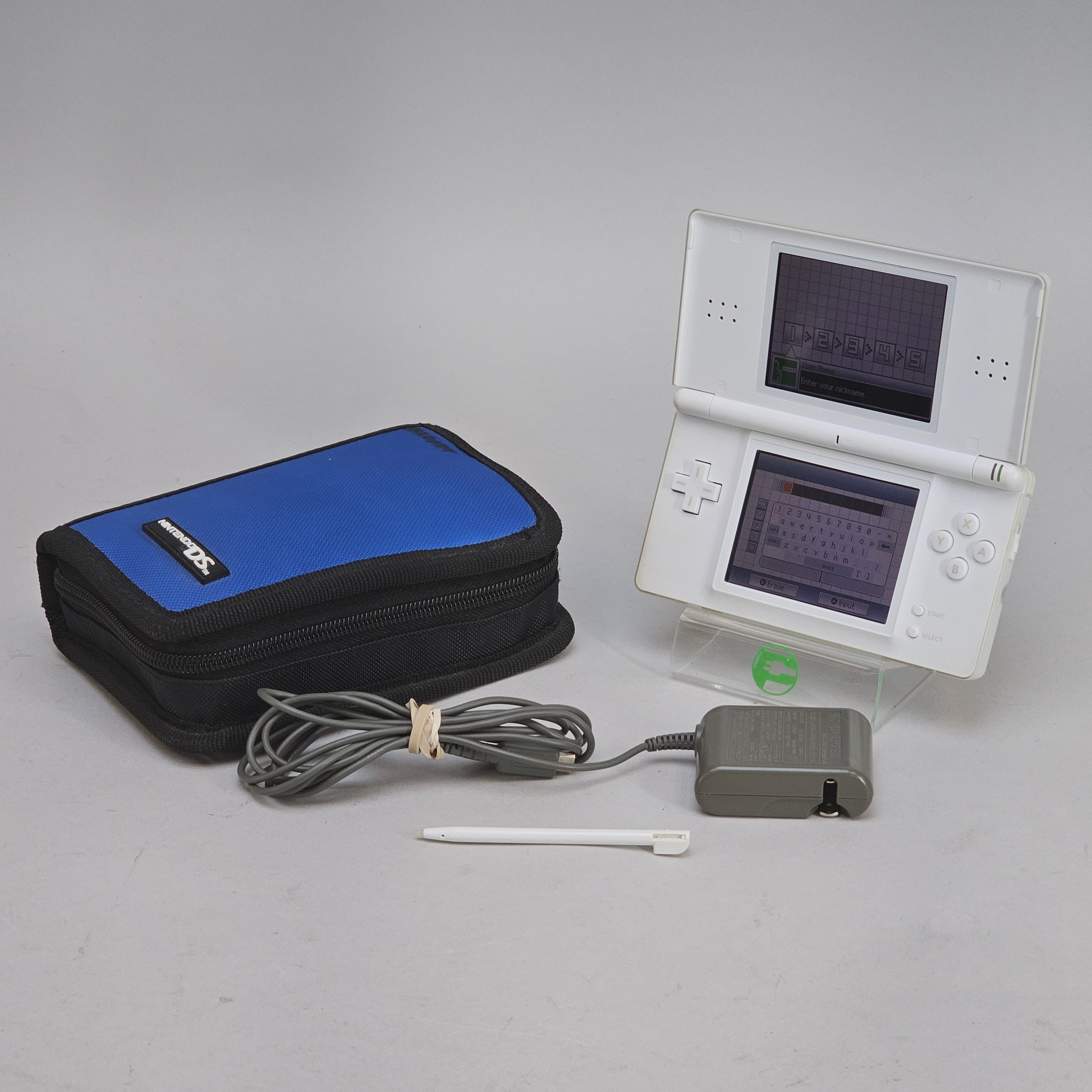 Nintendo DS Lite Handheld Game Console USG-001 Ice White
