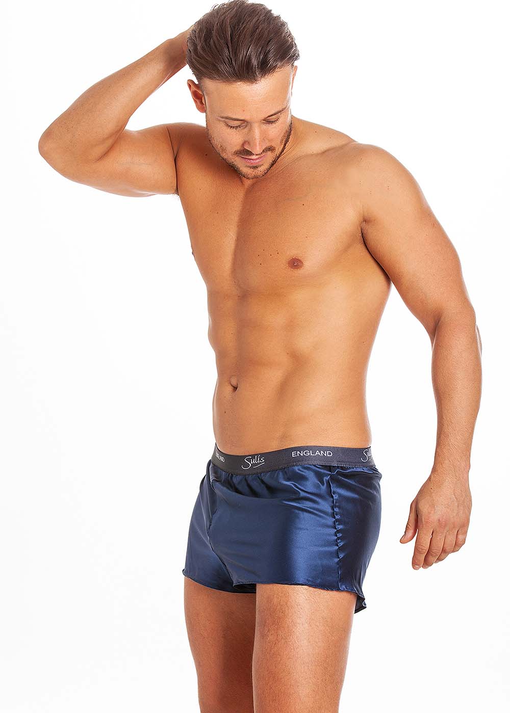 Mens Luxury Pure Silk Satin Shorts Made In The UK By Sulis – Sulis Silks