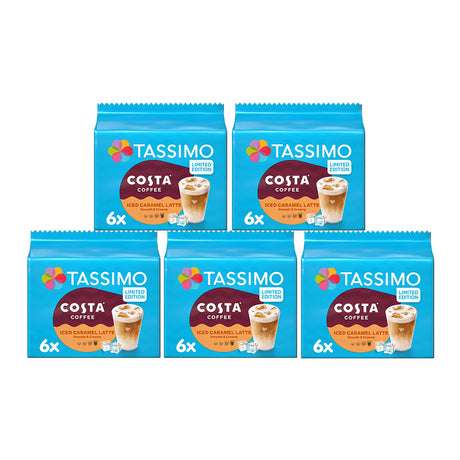 Tassimo Costa Caramel Latte Coffee Pods (Pack of 40) 4031637 - Supplies for  Schools