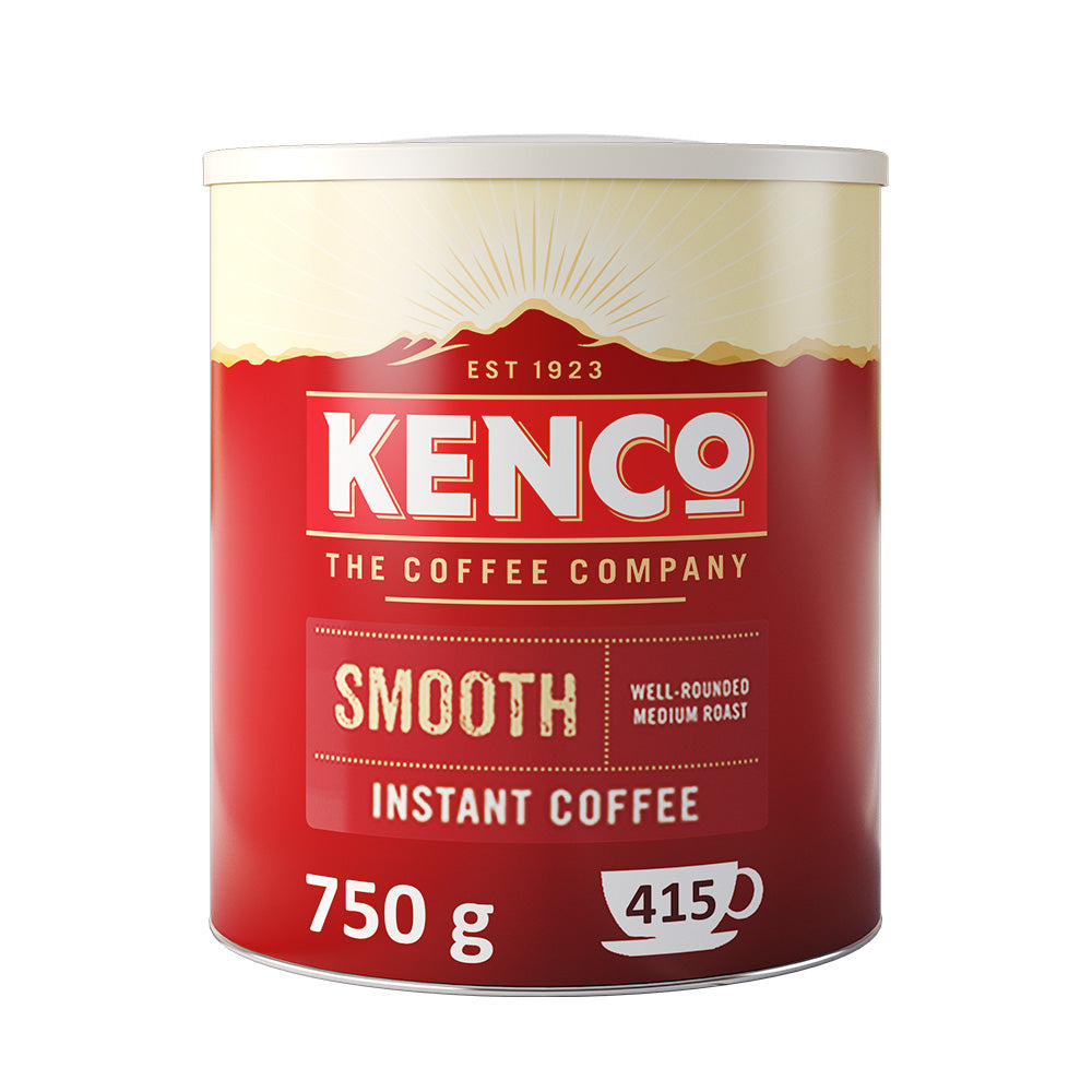 Kenco Smooth Roast Instant Coffee Tin 1x750g - Coffee Supplies Direct product image