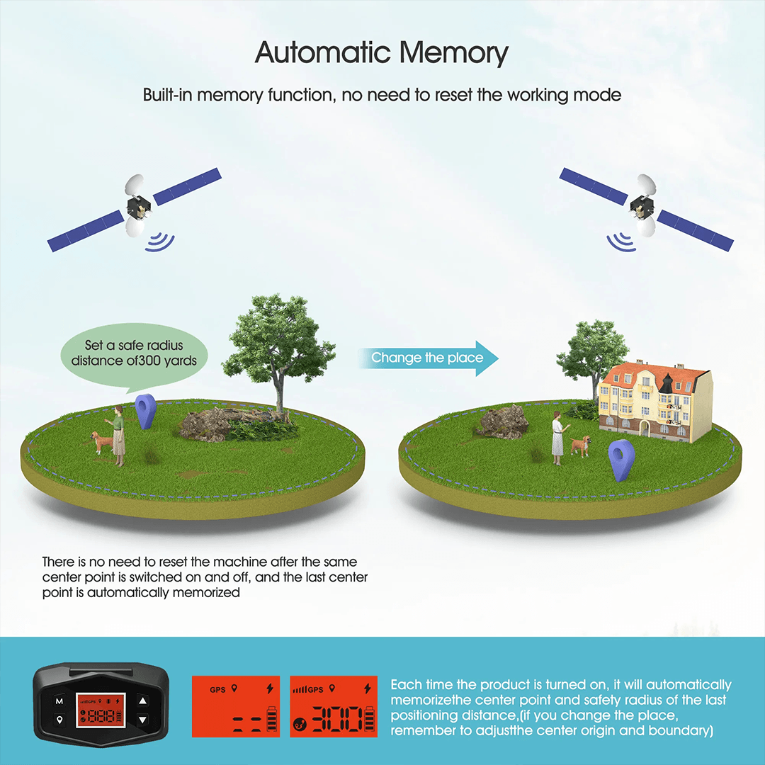 rechargeable with automatic memory