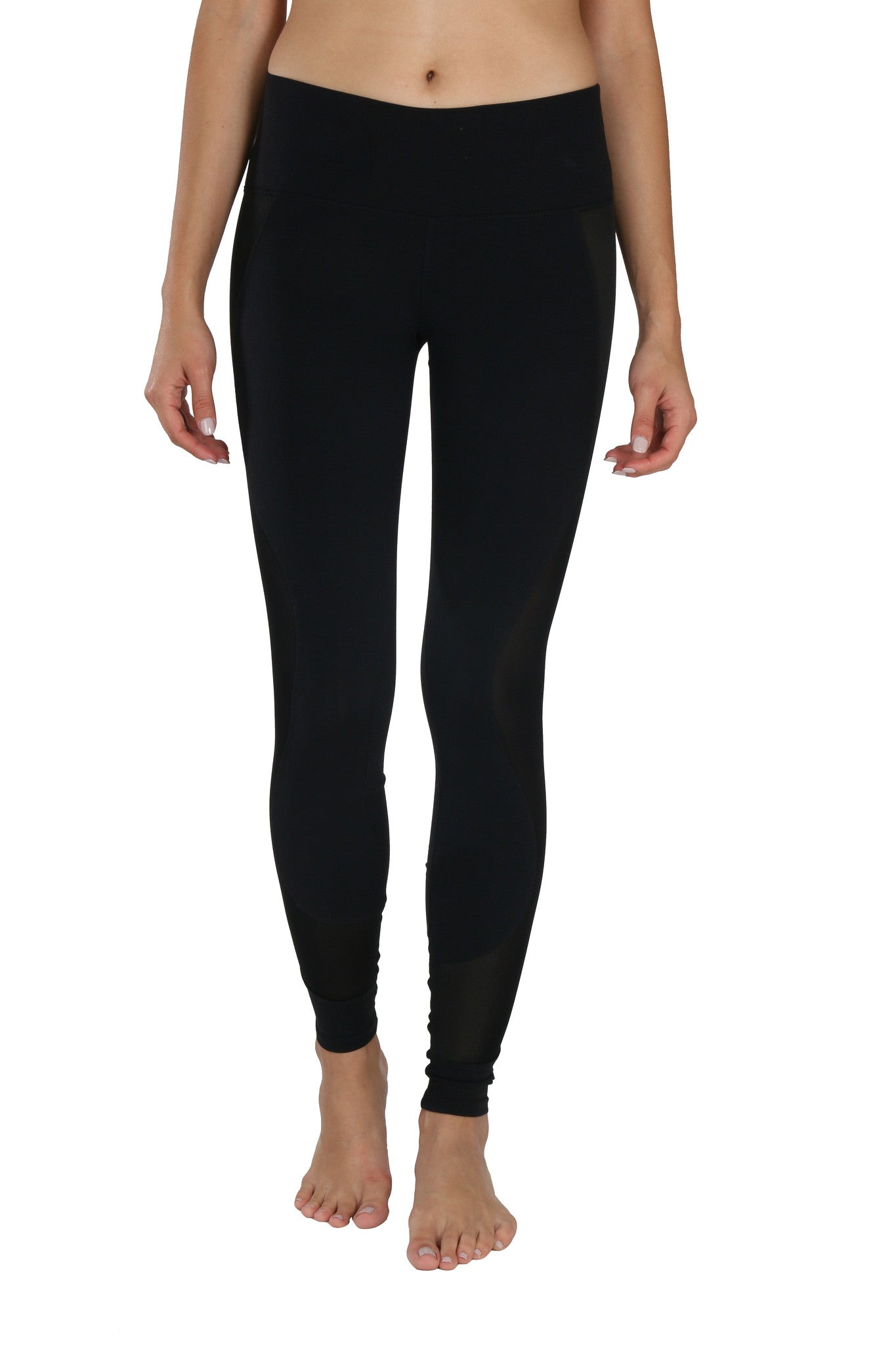 Scarlett in black legging | Sadhana Clothing