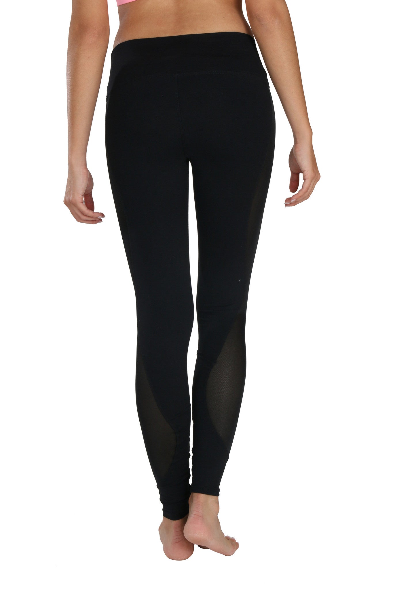 Scarlett in black legging | Sadhana Clothing