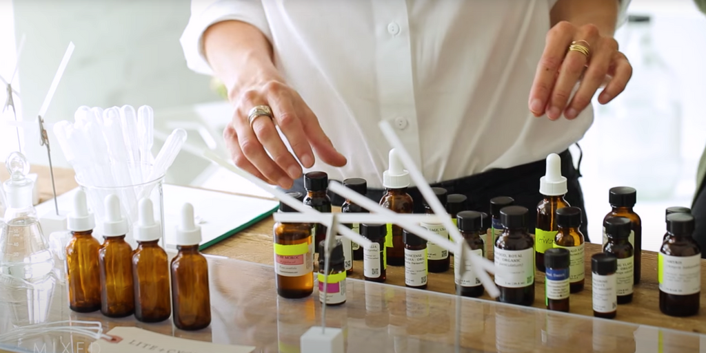 essential oil blending