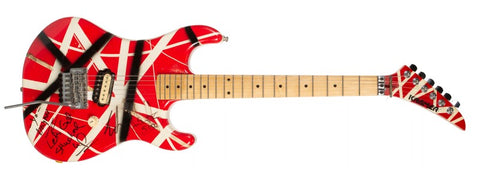 Van Halen Autographed Guitars