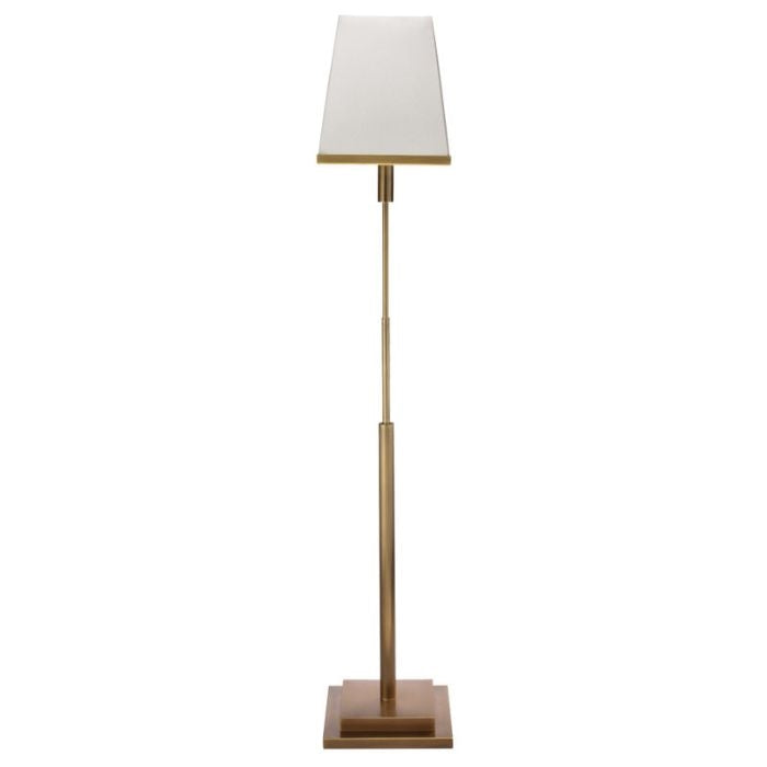 Antique Brass Finish Tripod Floor Lamp