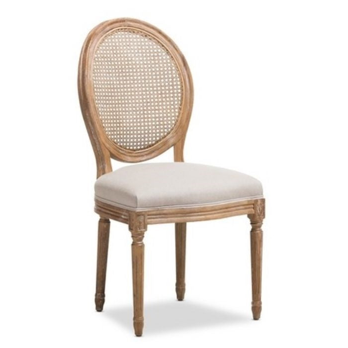 Brooke Cane Back Dining Chair (custom finish options)
