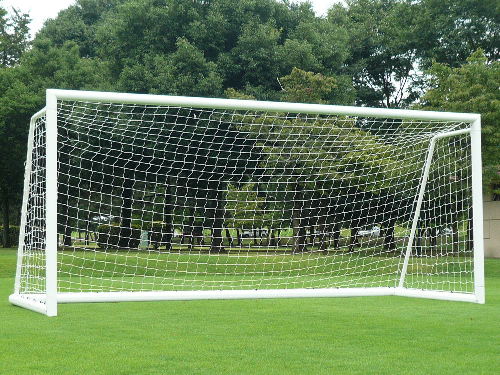 芝生の上の少年用 サッカーゴール