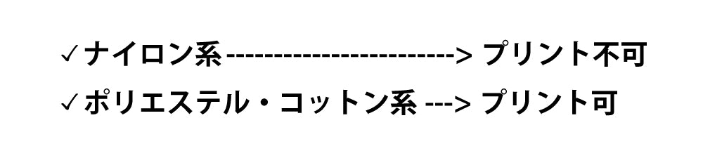 プリント可能素材について