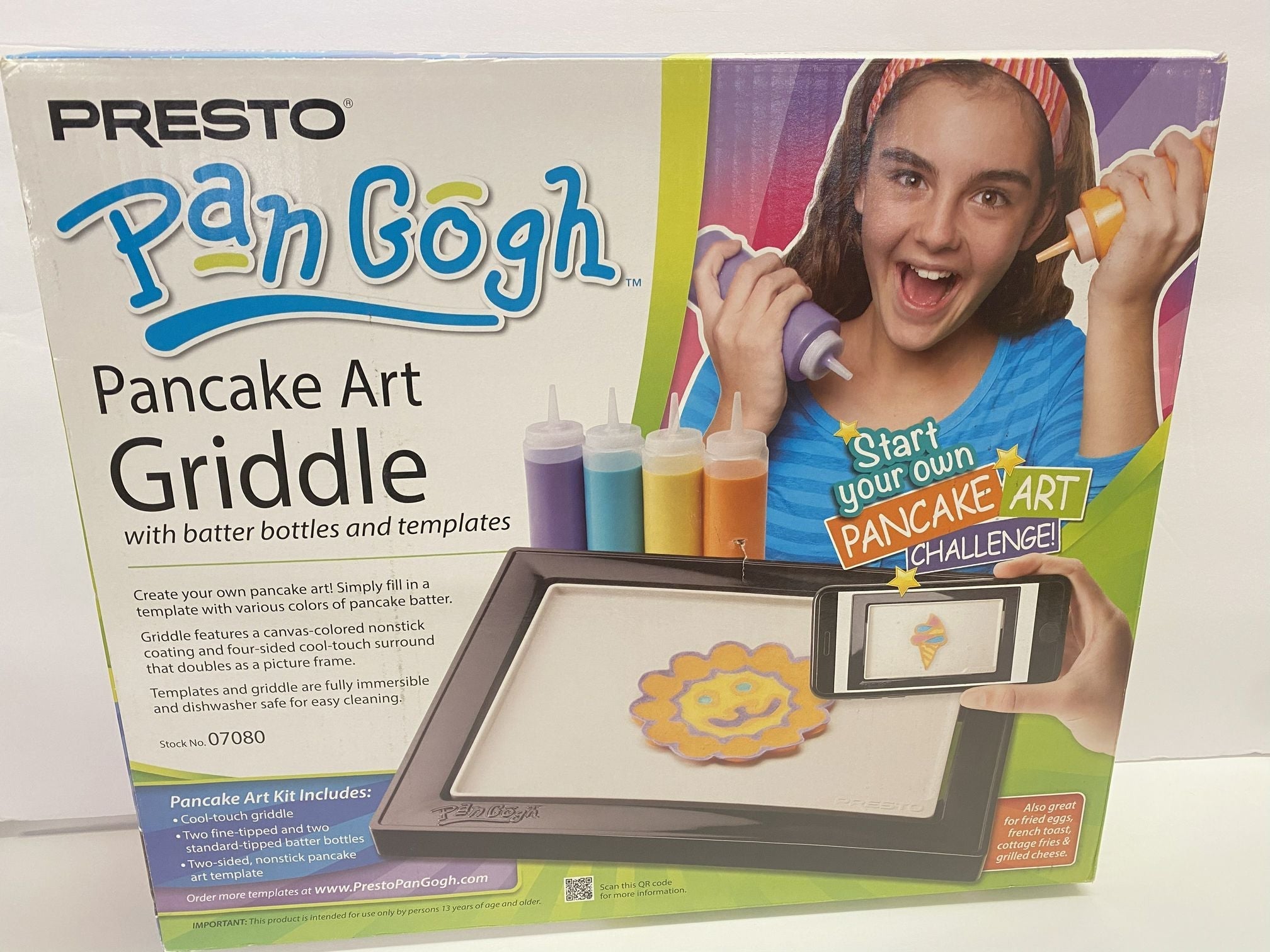 Presto Pan Gogh Pancake Art Griddle NEW!