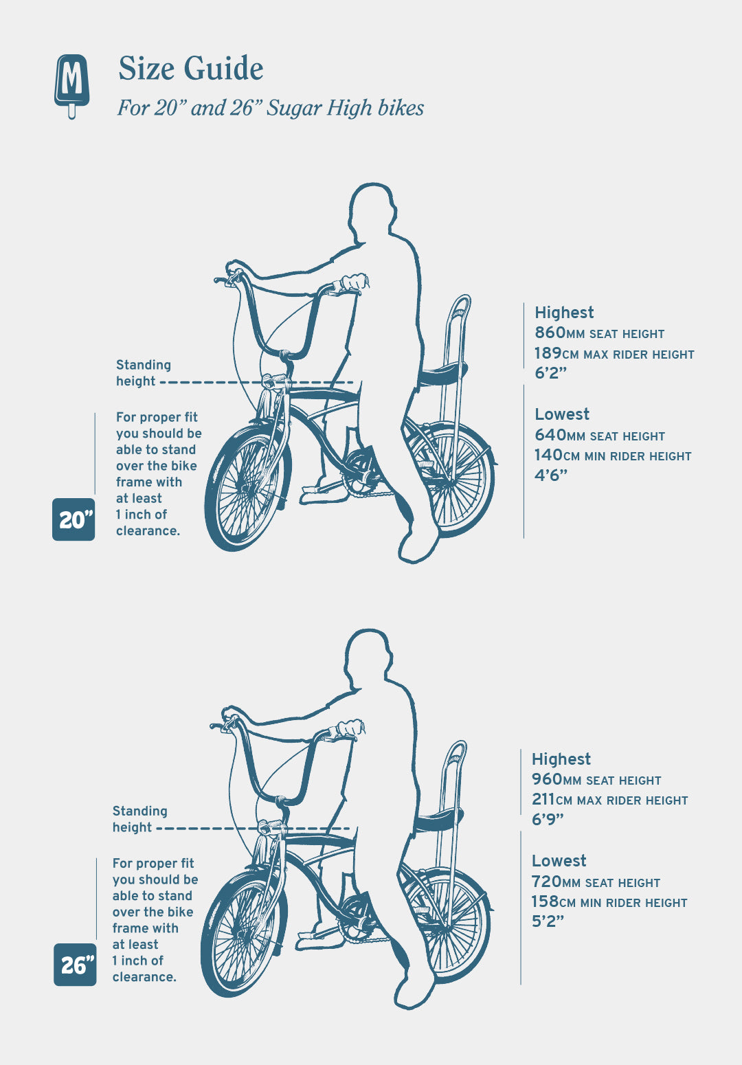 Bike Size Chart