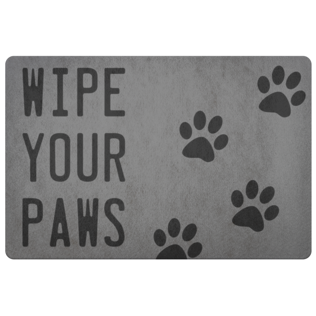 Wipe Your Paws Door Mat Brown Hound Pet Co