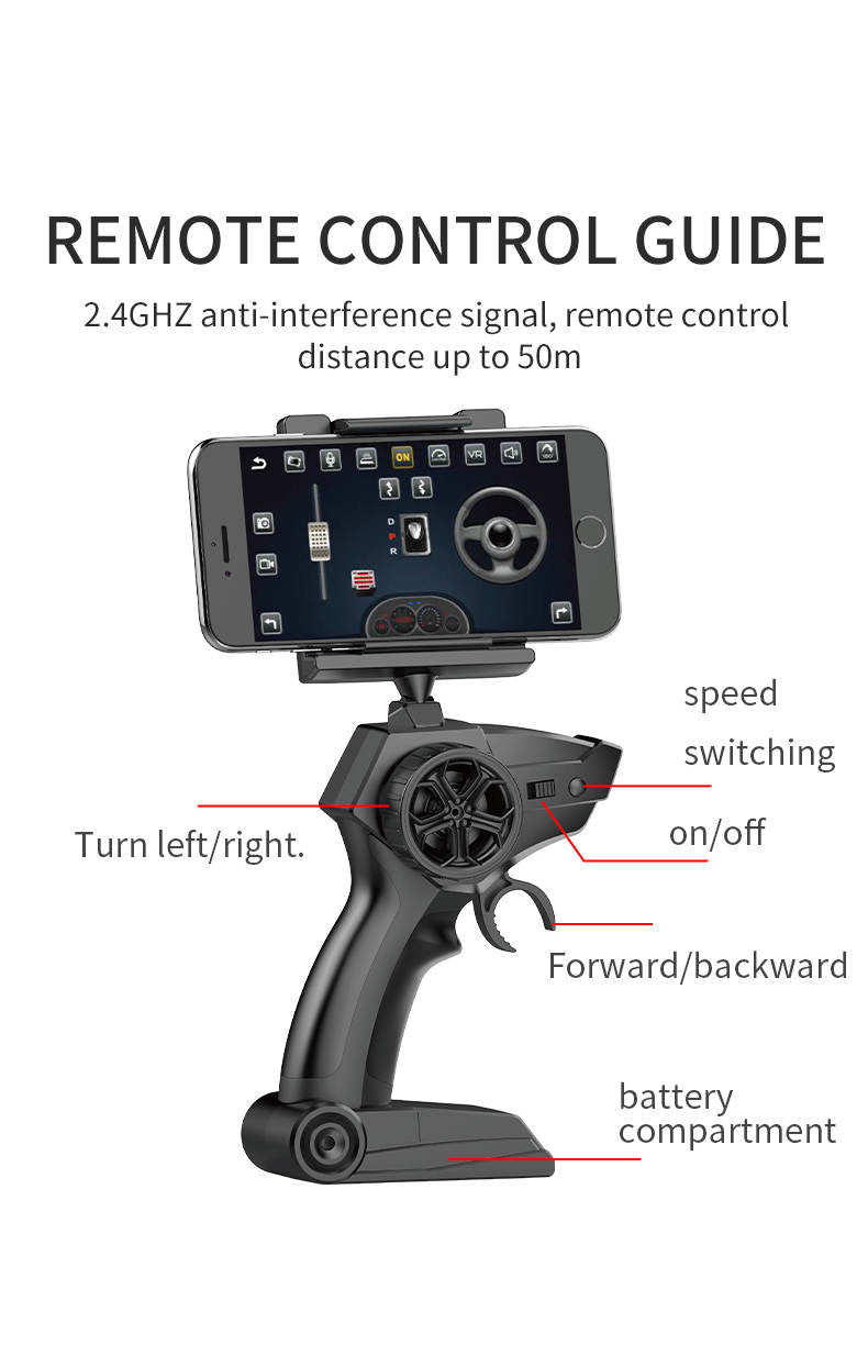 SPRINT Camera Off-Road Remote-Control Toy Car