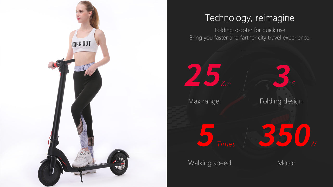 KIXIN X7 350W Foldable Electric Scooter