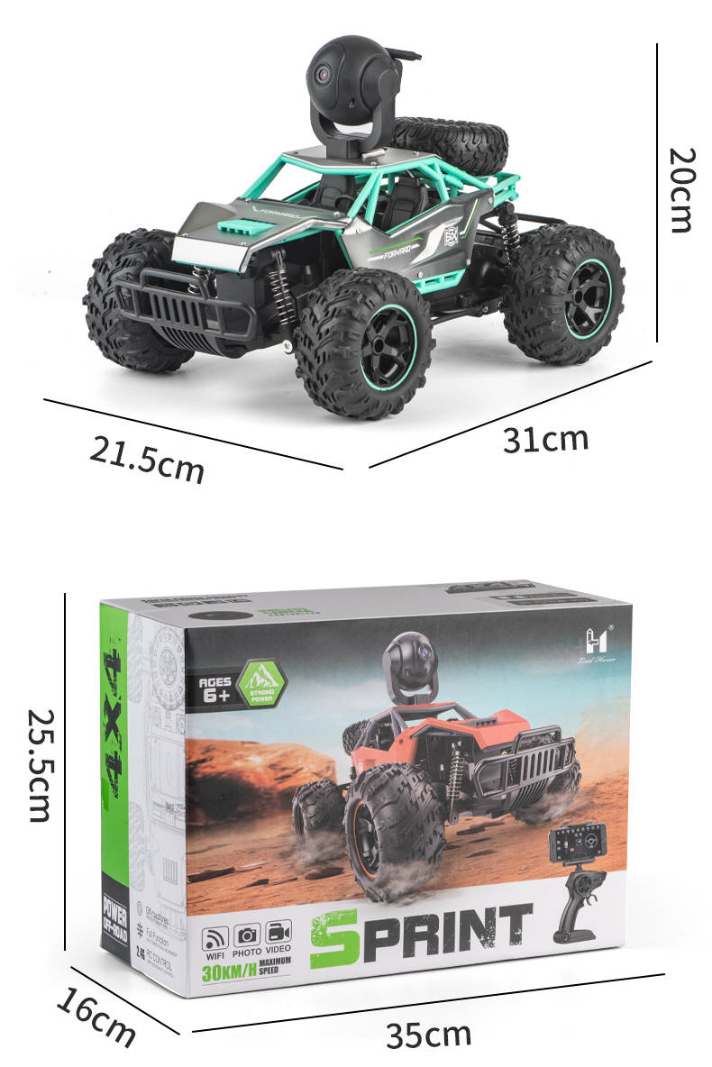 SPRINT Camera Off-Road Remote-Control Toy Car