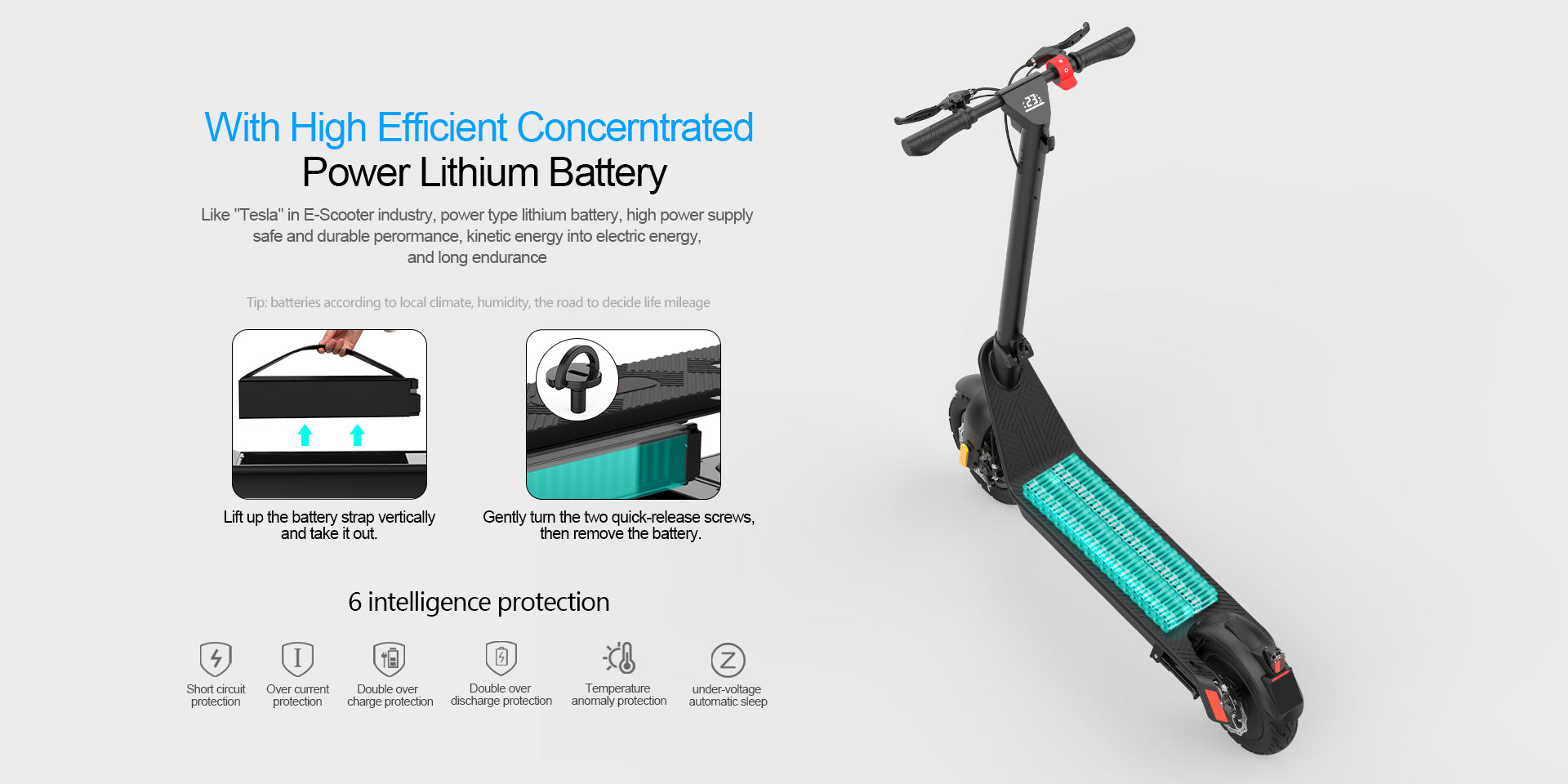 KIXIN X9 Plus 500W Electric Scooter