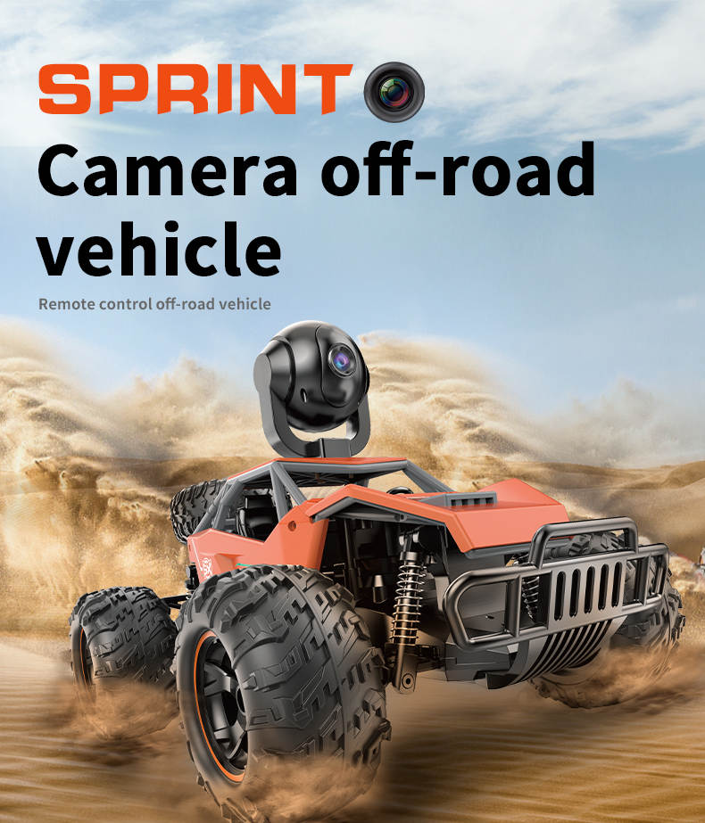 SPRINT Camera Off-Road Remote-Control Toy Car