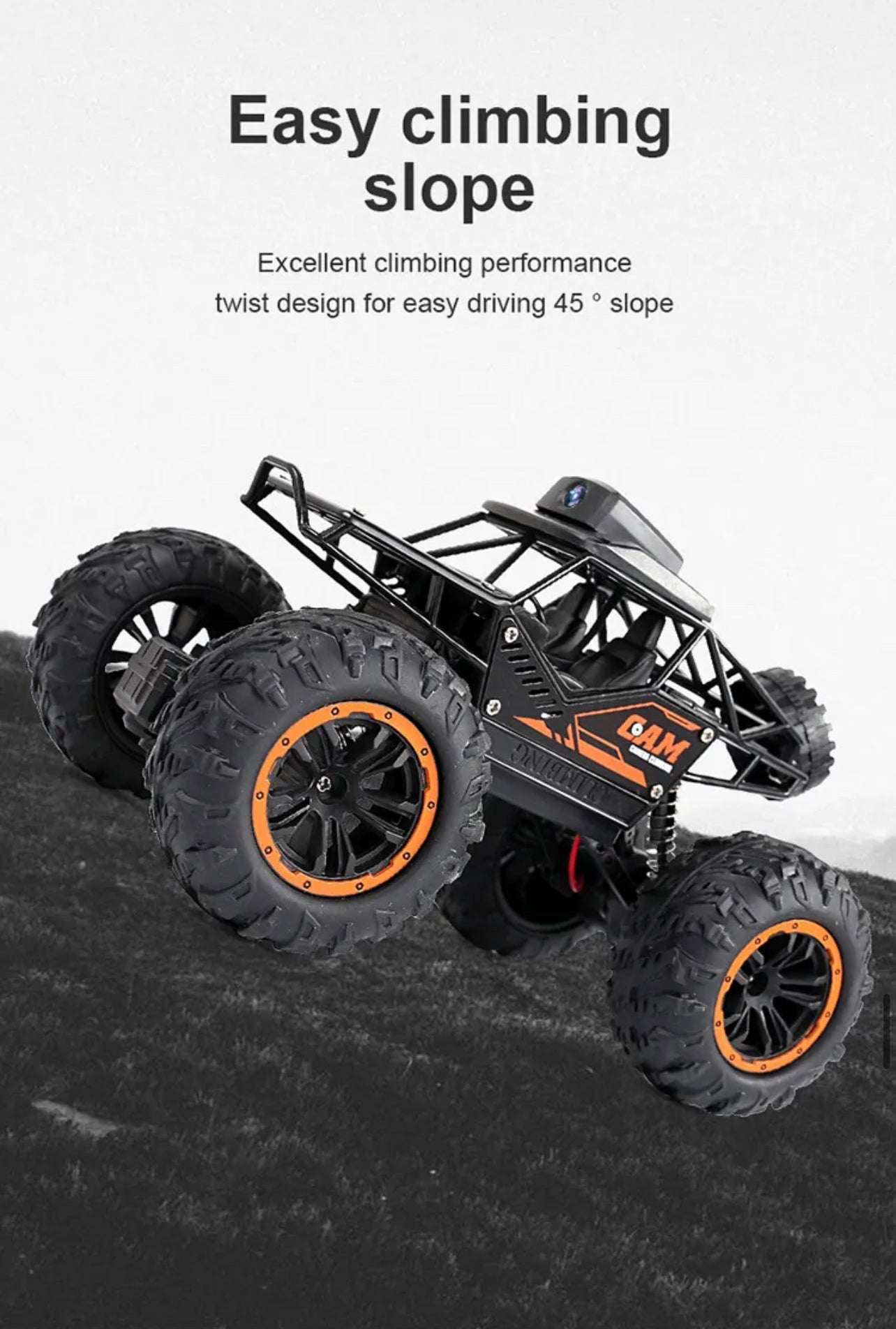 RC Stunt Car Toy Off Road High Speed Wi-Fi with HD Camera