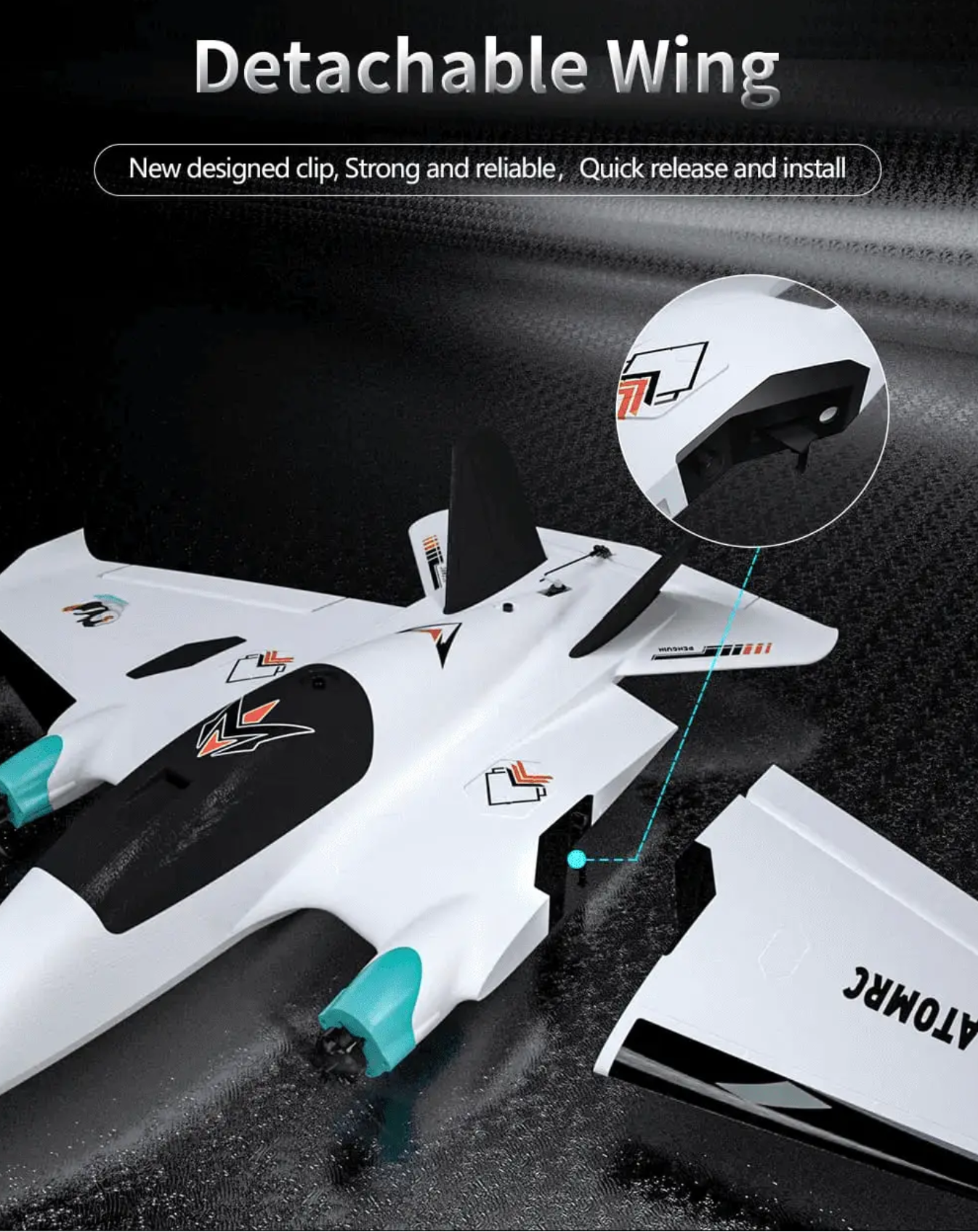 ATOMRC Penguin Twin Motor FPV RC Airplane Fixed Wing