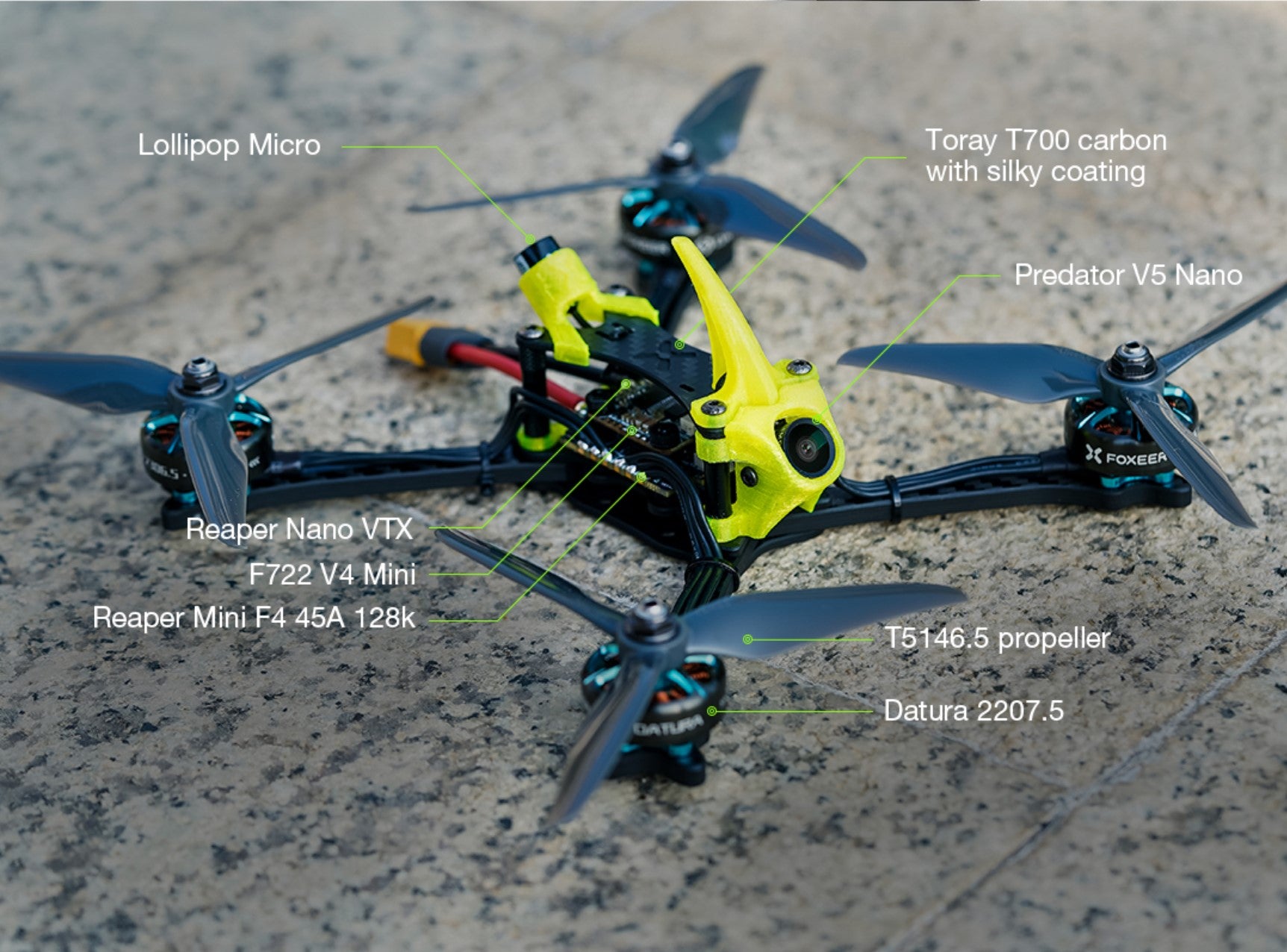 Foxeer Caesar RTF 5 FPV Racing Drone