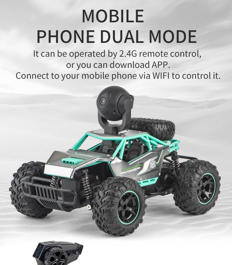 SPRINT Camera Off-Road Remote-Control Toy Car