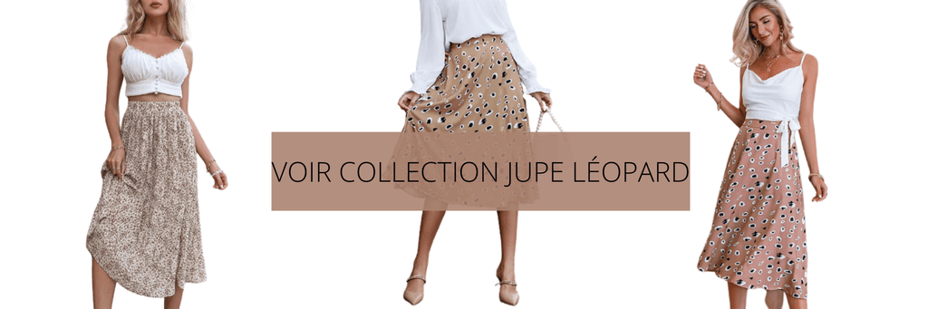 Collection Jupe Léopard