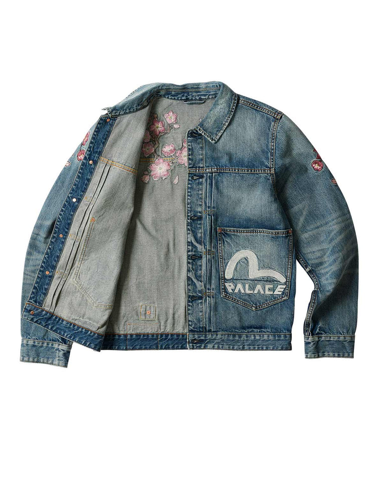 Lサイズ】PALACE EVISU TYPE ONE JACKET カモ-