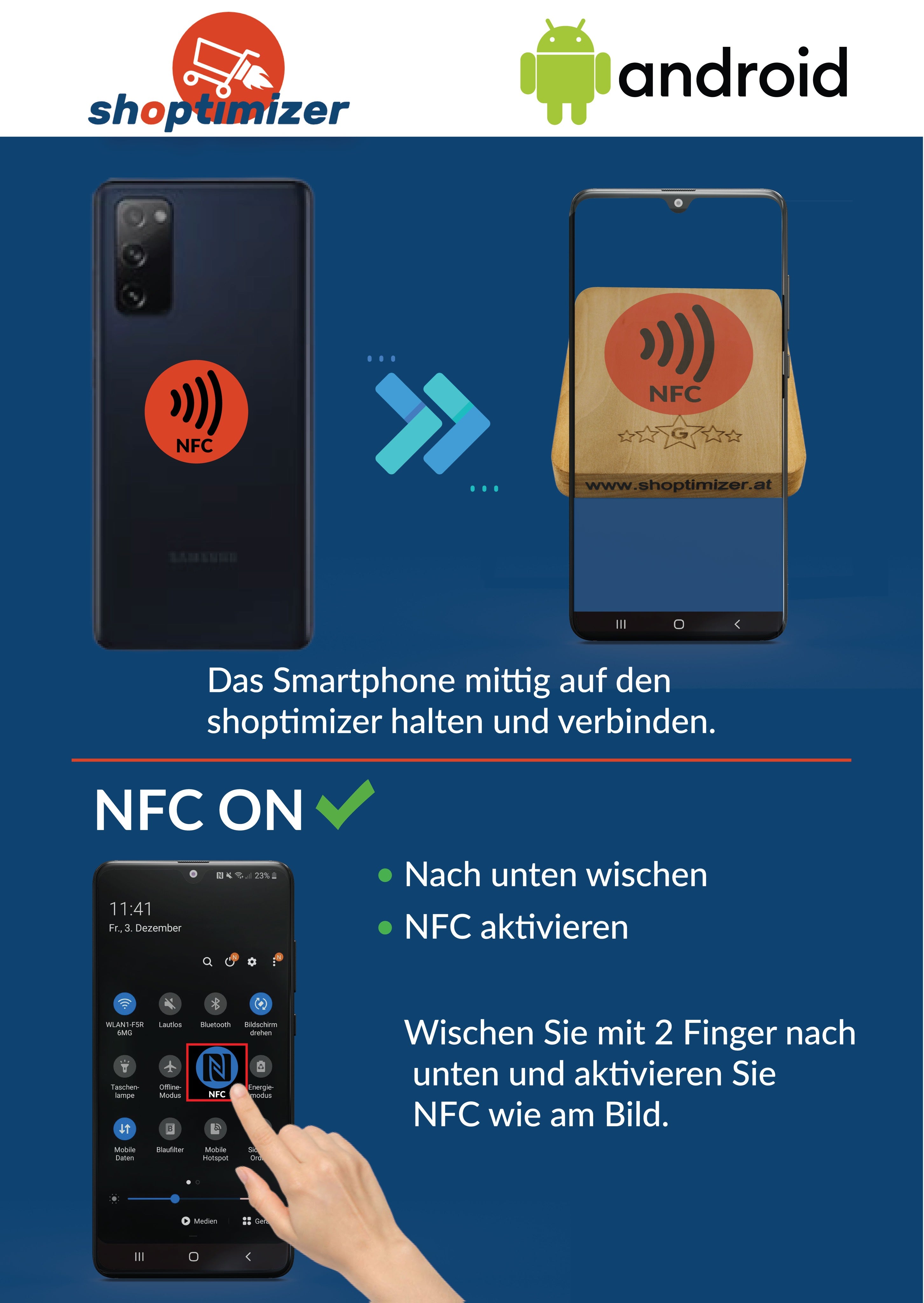 shoptimizer Anleitung Android