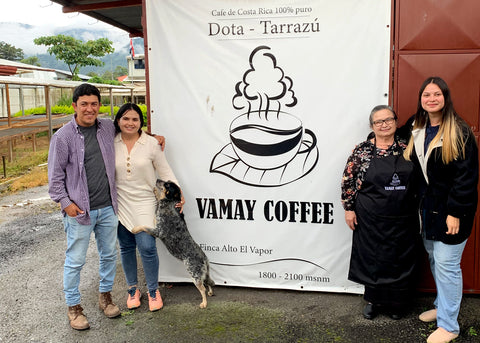 Vamay Coffee family, Costa Rica