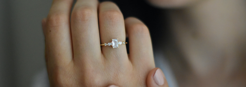 Piper and pearl jewelry, women jewelry, gold gemstone ring, minimalist handmade jewelry