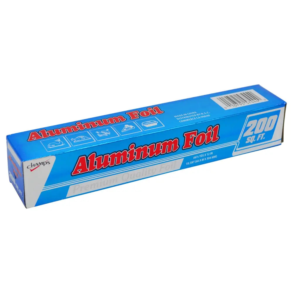Champs Aluminum Foil 12" 200 ft - Case - 12 Units