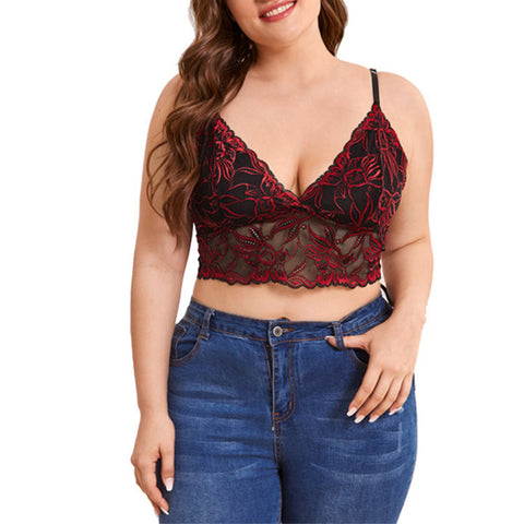 Sexy Women Embroidered Lace Bra Plus Size Lingerie Wholesale