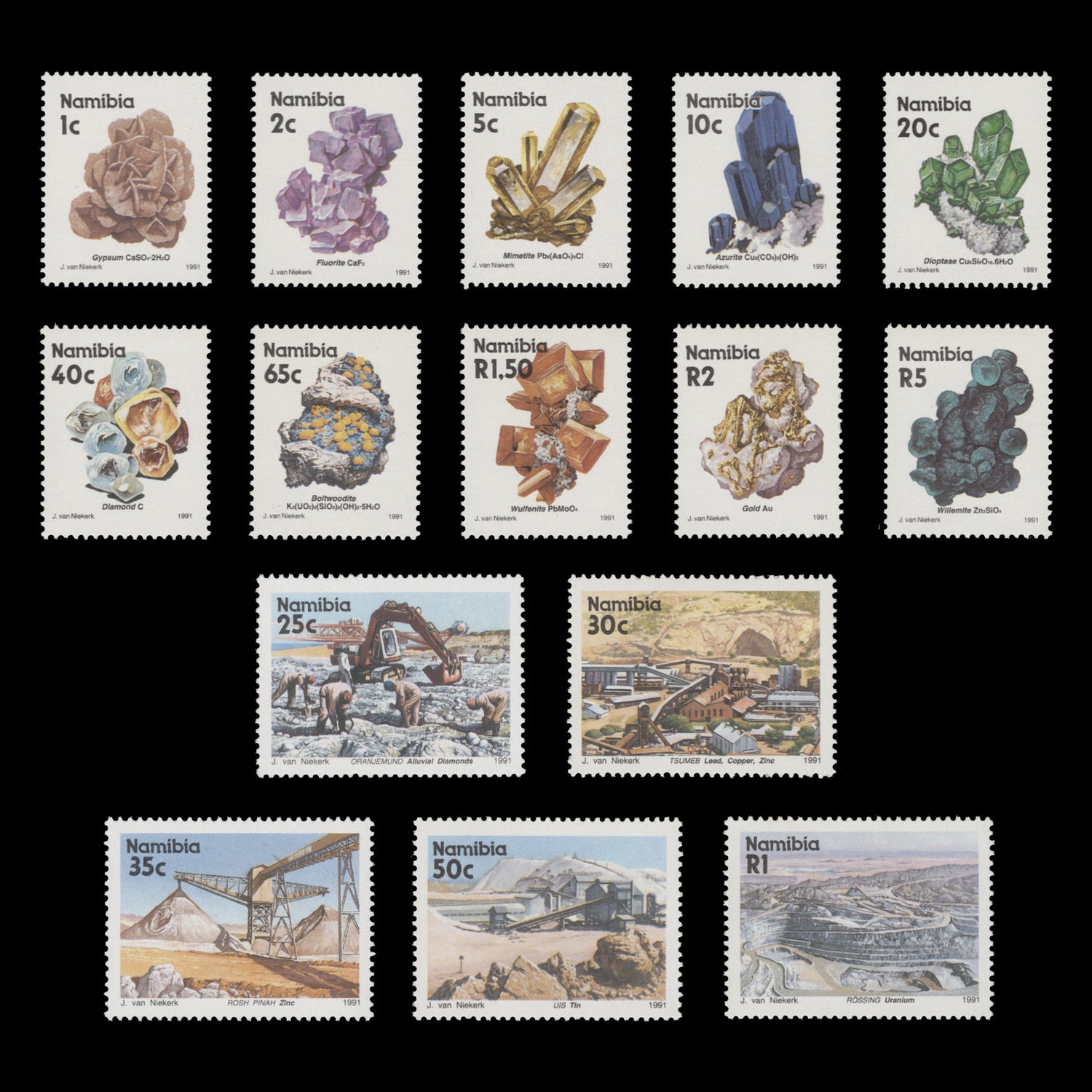 Namibia Stamps – ZEBOOSE.COM