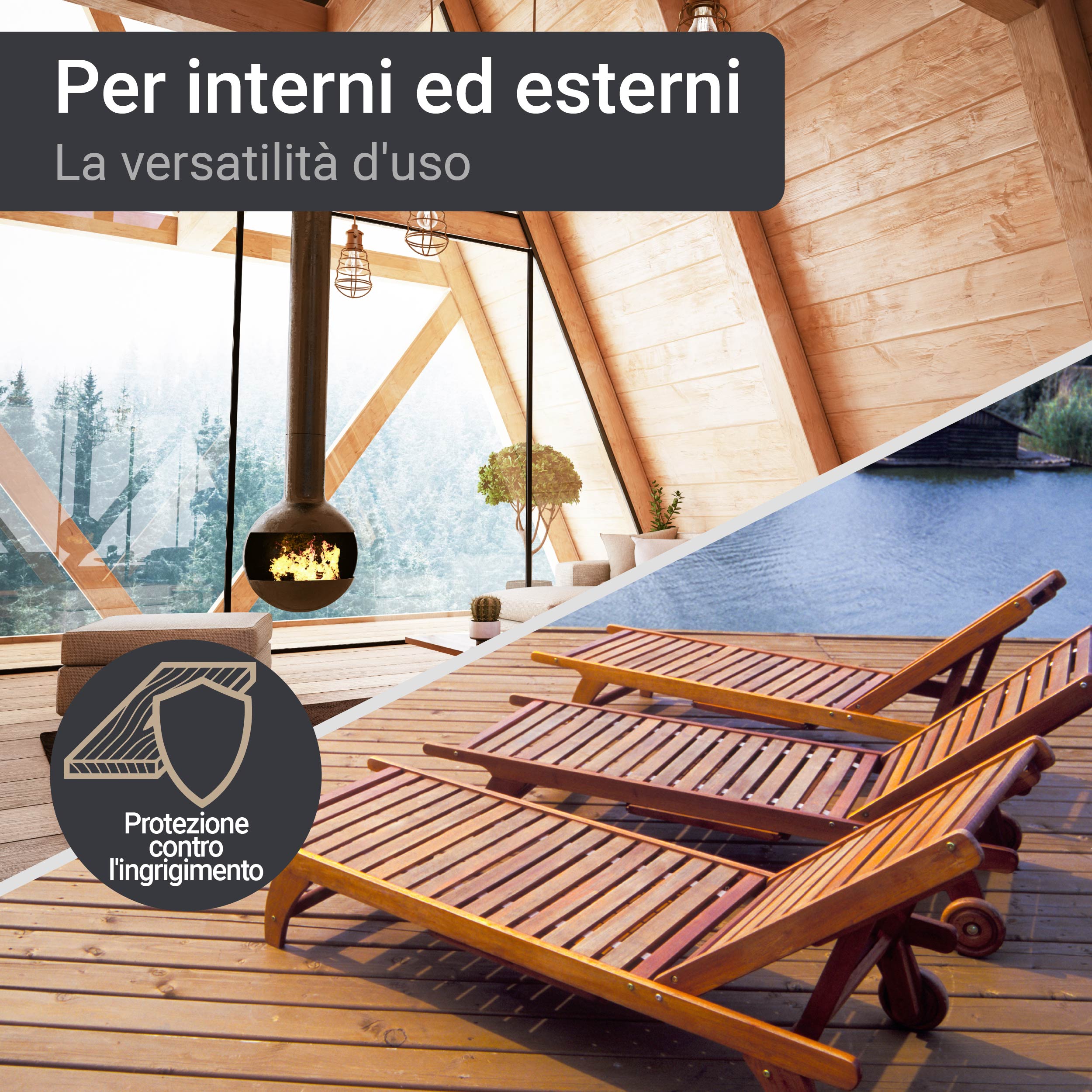 Olio di Teak & Bangkirai Cura per Legno Impregnante Incolore W205 1-10L