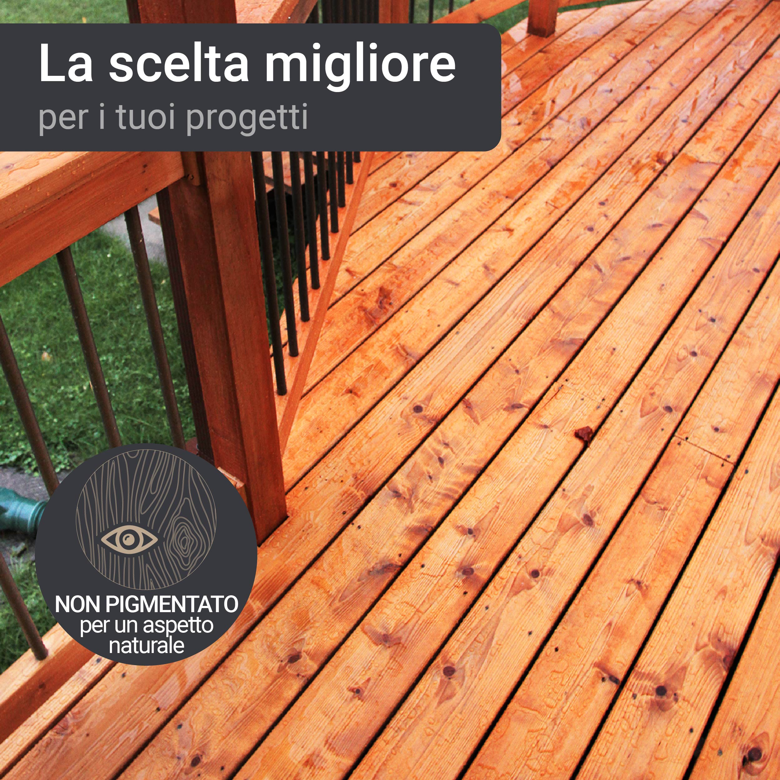 Vernice per legno da interno SYNTILOR bianco 0.5 lt