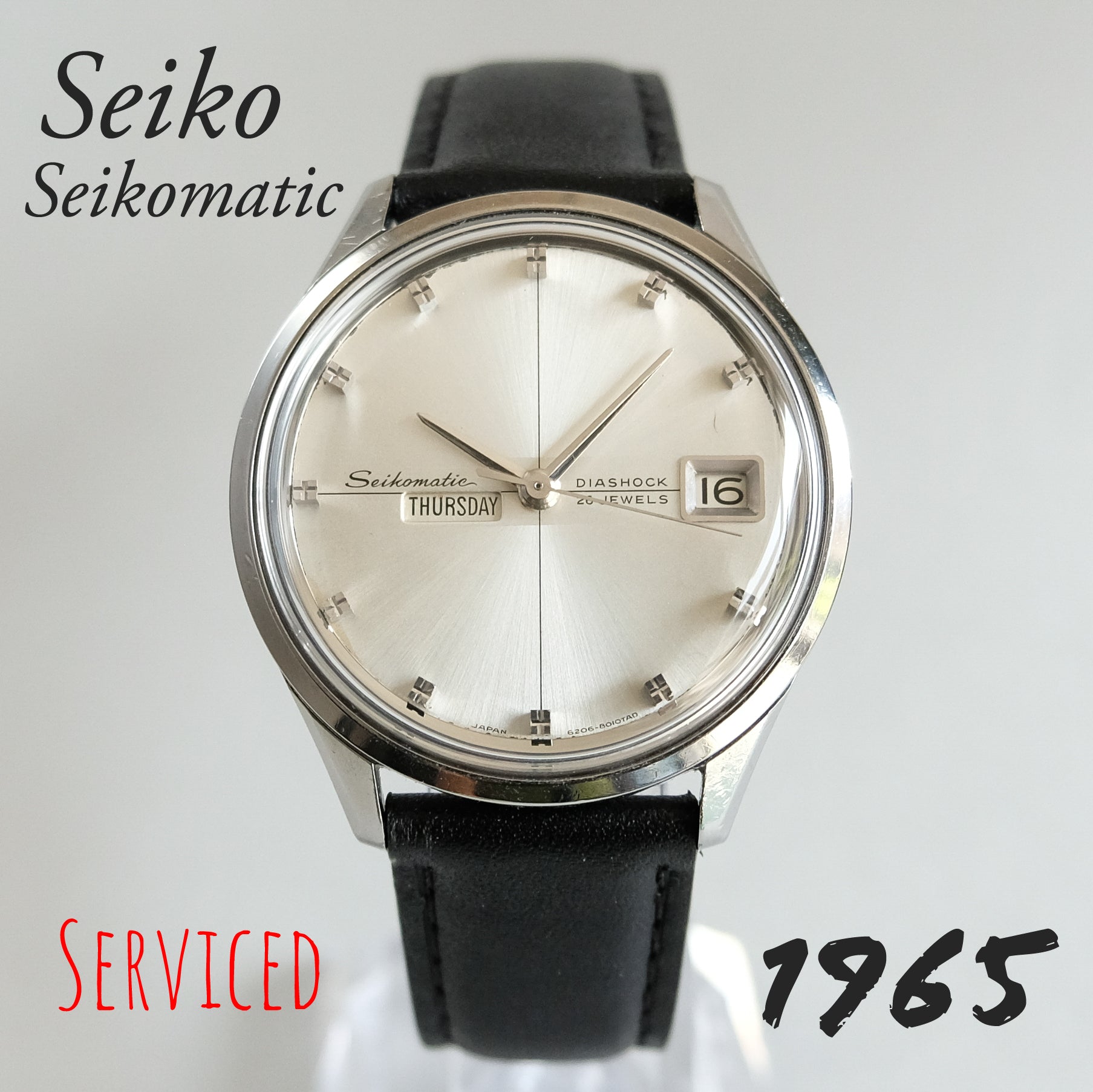 1965 Seiko Seikomatic 6206-8010 – TokeiMedic