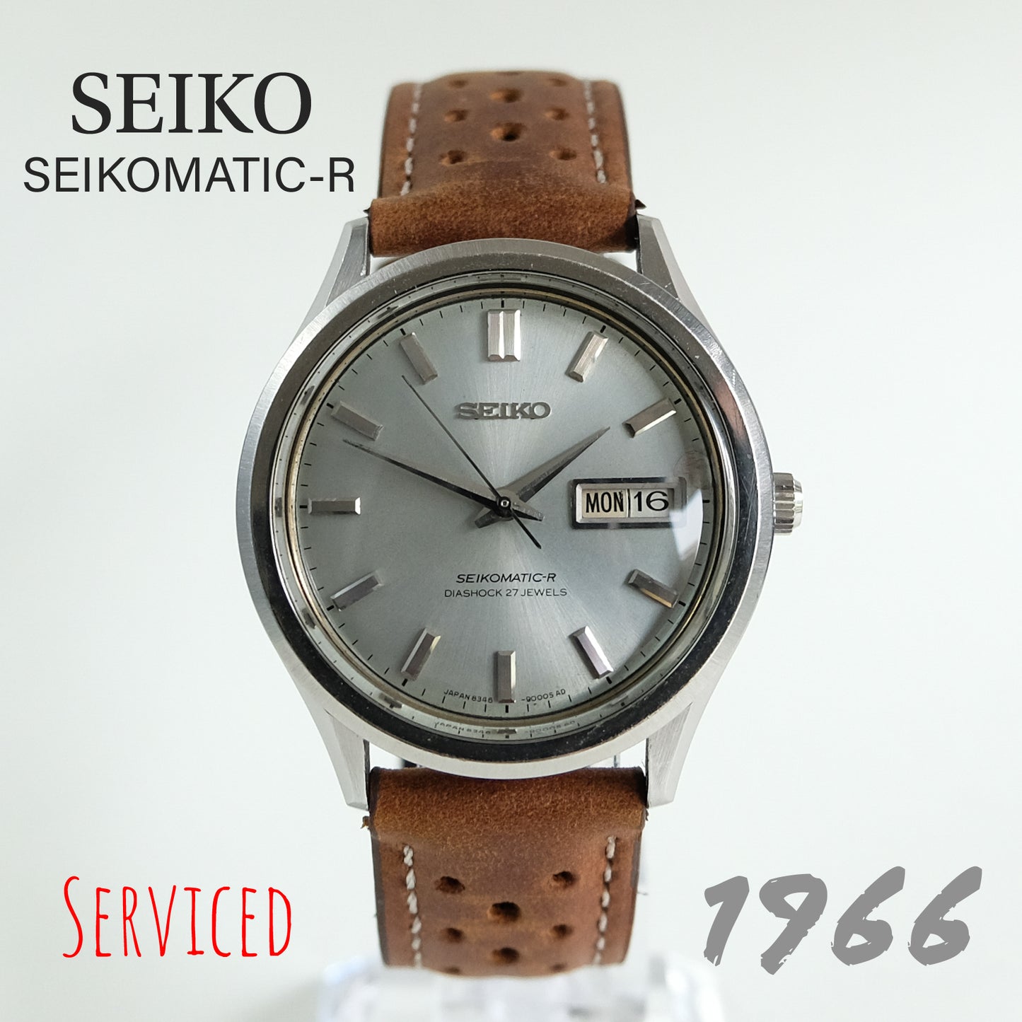 1966 Seiko Seikomatic-R 8346-9000 – TokeiMedic