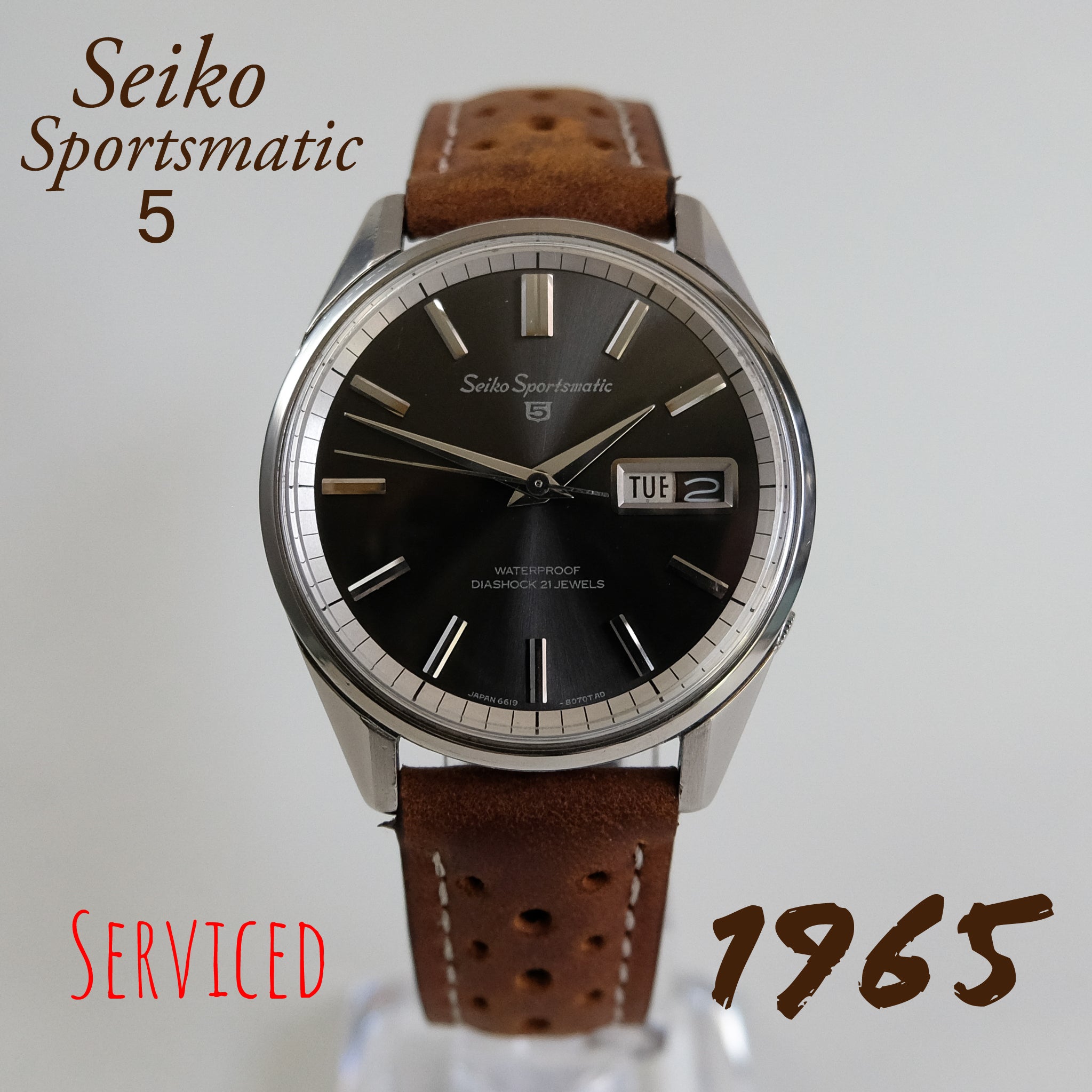 1965 Seiko Sportsmatic 5 6619-8050 – TokeiMedic