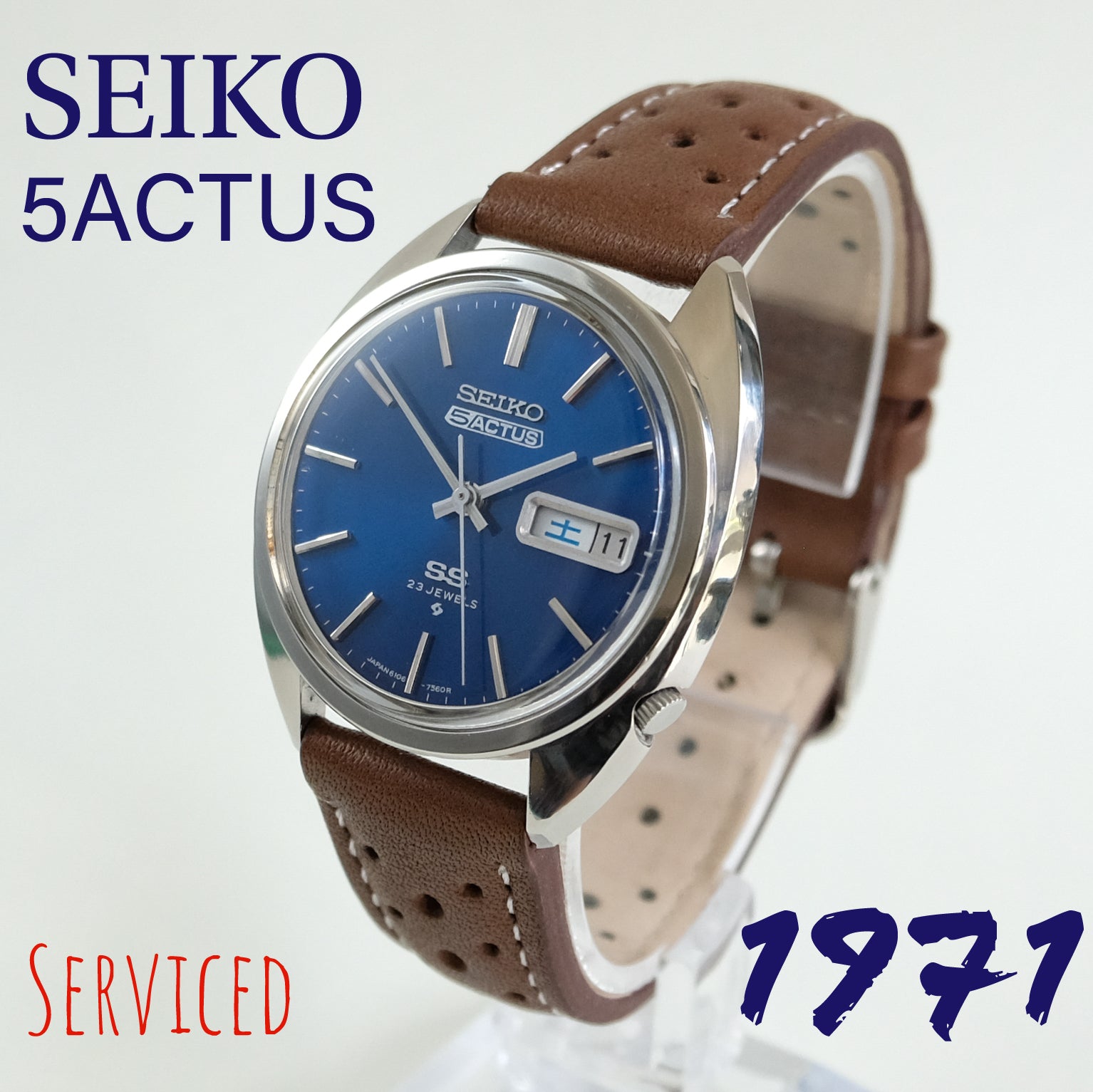 1971 Seiko 5 Actus SS 6106-7003 – TokeiMedic