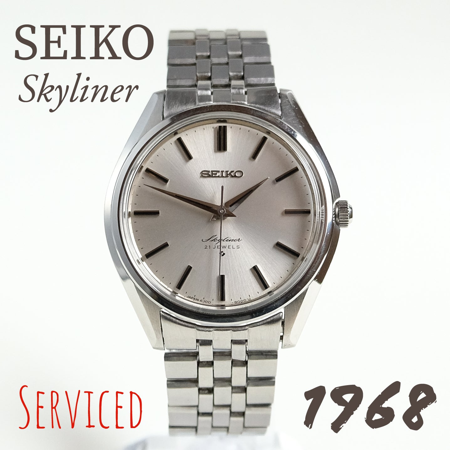 1968 Seiko Skyliner 6100-8000 – TokeiMedic
