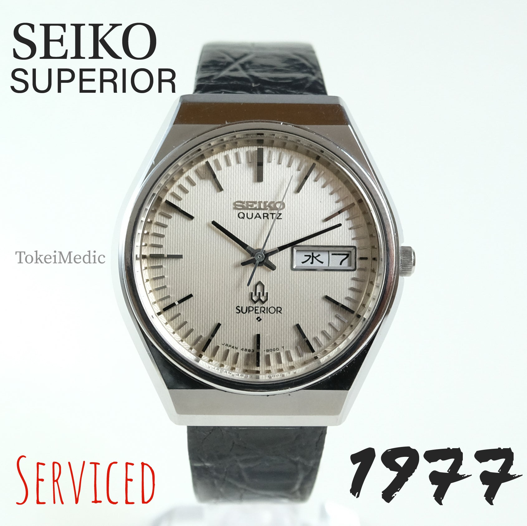 1977 Seiko Superior 4883-8001 – TokeiMedic