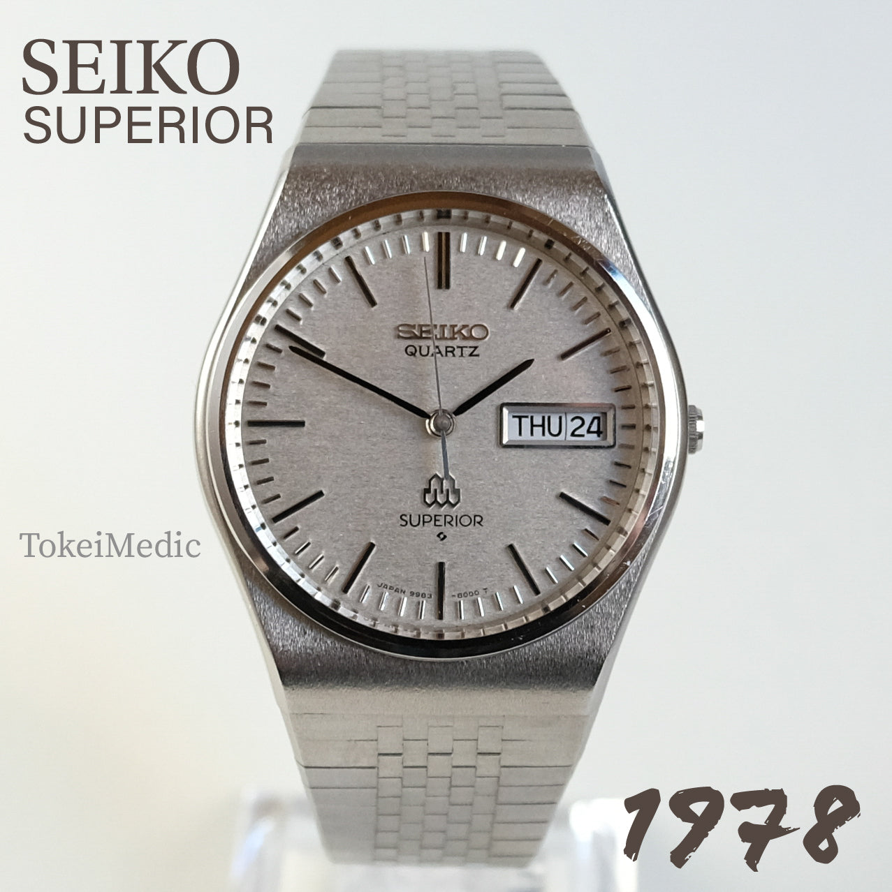 1978 Seiko Quartz Superior 9983-8000 – TokeiMedic