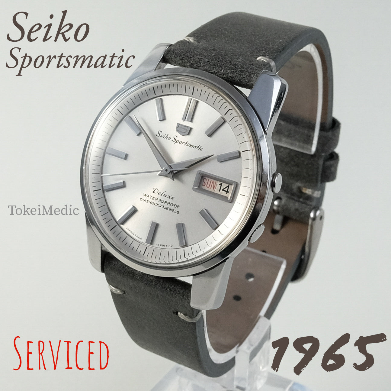 1965 Seiko 5 Sportsmatic Deluxe 7606-7992 – TokeiMedic