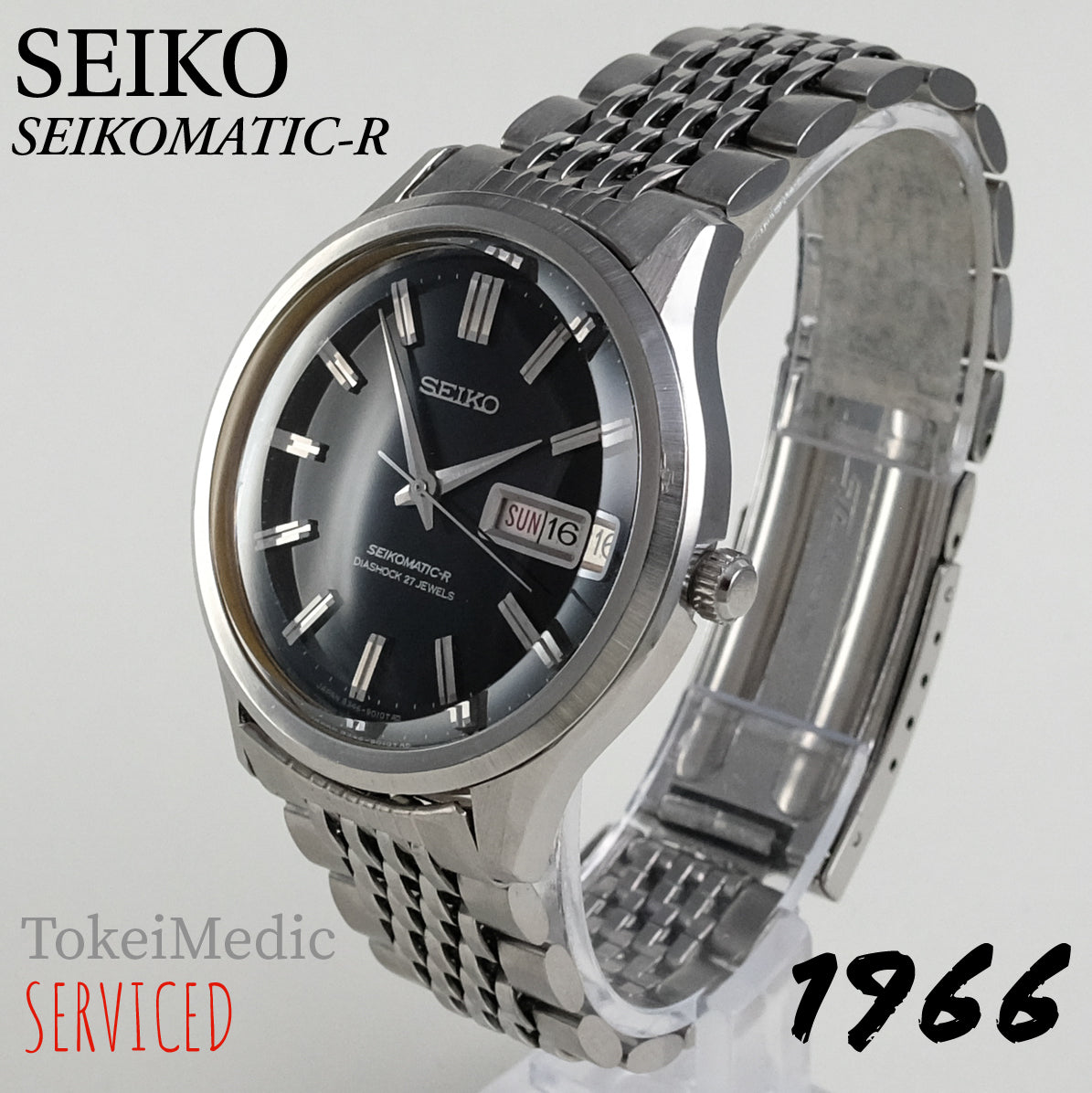 1966 Seiko Seikomatic-R 8346-9010 – TokeiMedic