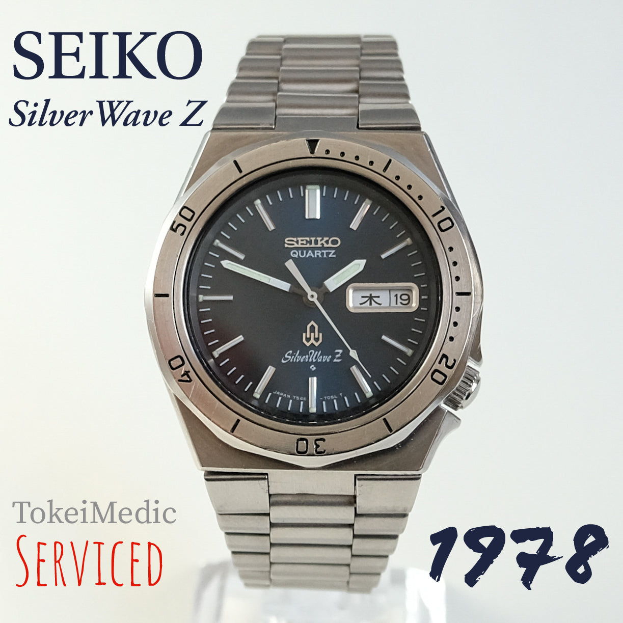1978 Seiko Quartz SilverWave Z 7546-7040 – TokeiMedic
