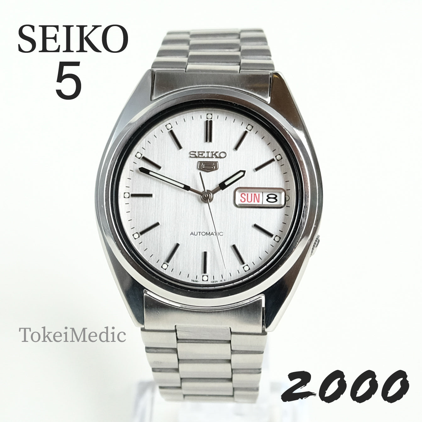 2000 Seiko 5 7S26-3040 – TokeiMedic