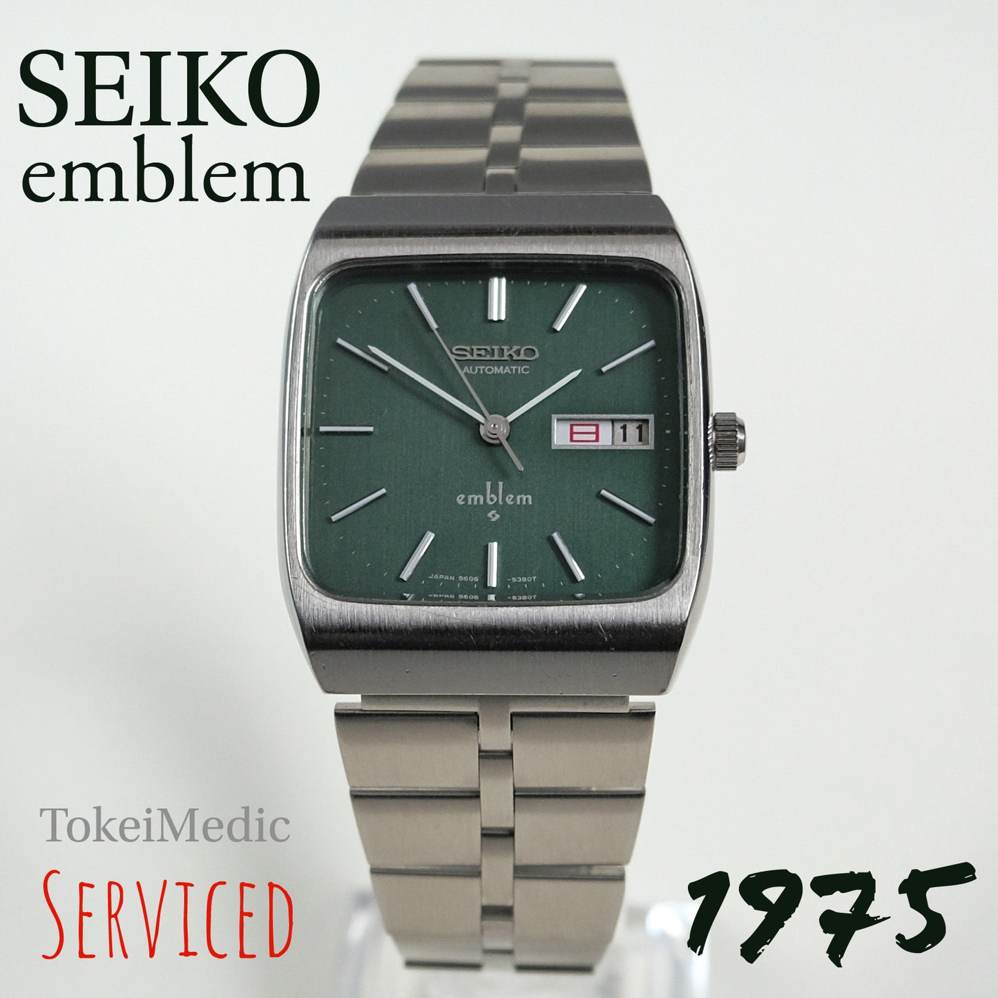 1975 Seiko Emblem 5606-5190 – TokeiMedic